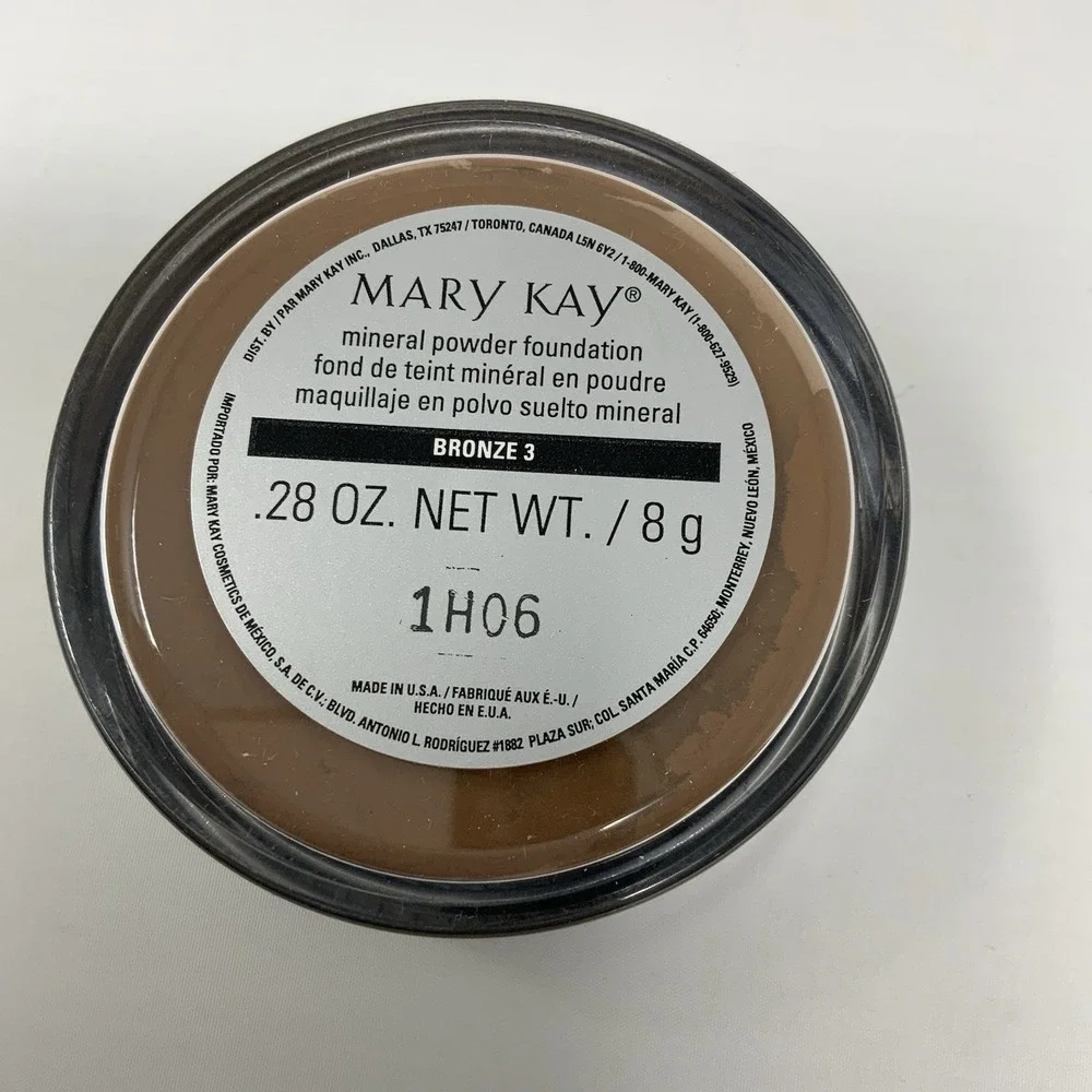 Mary Kay Mineral Powder Foundation Bronze‎ 3 040992 Full Size .28 Oz New In Box